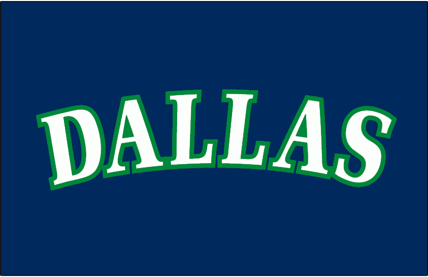 Dallas Mavericks 1993-2001 Jersey Logo t shirts DIY iron ons